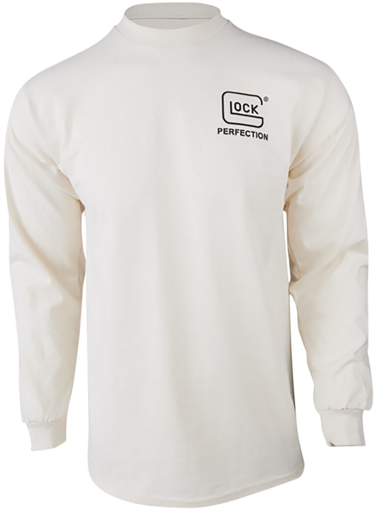 Born in Austria Long Sleeve Shirt Tan Size M