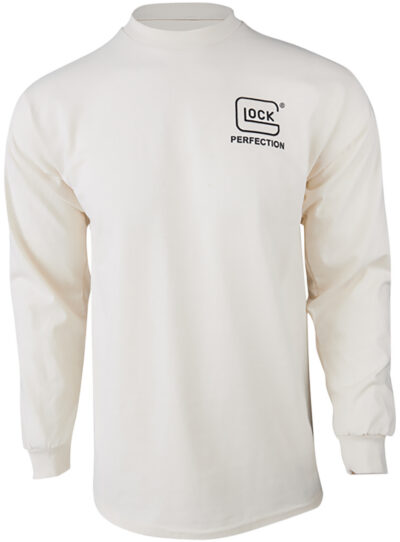 Glock AP96074 Born In Austria  Tan Pre-Shrunk Cotton Long Sleeve XL