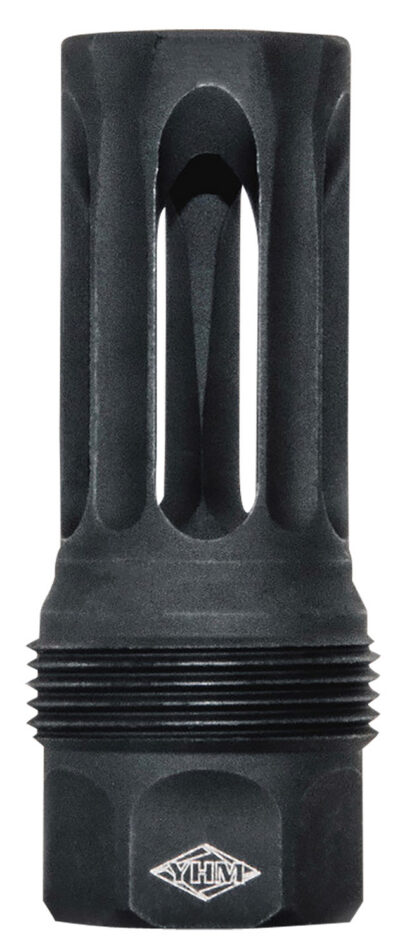Yankee Hill 440524 sRx Q.D. Flash Hider Long Black Phosphate Steel with 5/8″-24 tpi, 9mm, 2.30″ OAL & 9.375″ Diameter for sRx Adapters