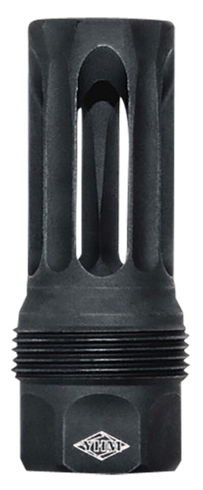 Yankee Hill 440528 sRx Q.D. Flash Hider Long Black Phosphate Steel with 1/2″-28 tpi, 9mm, 2.30″ OAL & 9.375″ Diameter for sRx Adapters