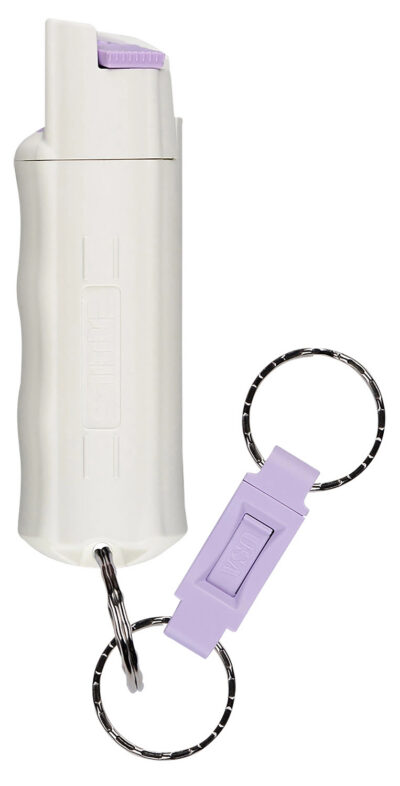 Sabre HC14GL02 Pepper Spray Red USA Formula Spray 25Bursts Range 10ft White