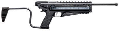Kel-Tec R50BLK R50  5.7x28mm 50+1 16.10″ Threaded Barrel, Black Receiver & Polymer Grip, Side-Folding Stock, Adjustable Sights, QD Sling Mount