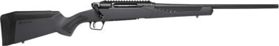 Savage Arms 57910 Impulse Driven Hunter 300 Win Mag 3+1 20″ Matte Black Threaded Barrel, Matte Black Carbon Steel Receiver w/Picatinny Rail, Gray AccuStock Synthetic Stock, Ambidextrous