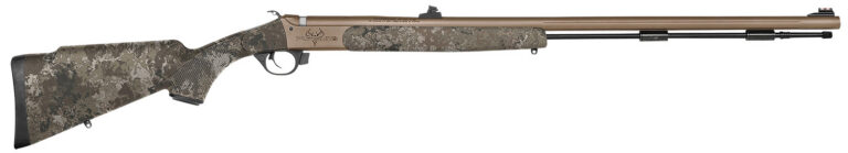 Traditions R748804425WA Pursuit XT Northwest Magnum 50 Cal Musket Ignition 26",  Burnt Bronze Barrel/Rec, Veil Wideland Synthetic Furniture, Fiber Optic Iron Sights