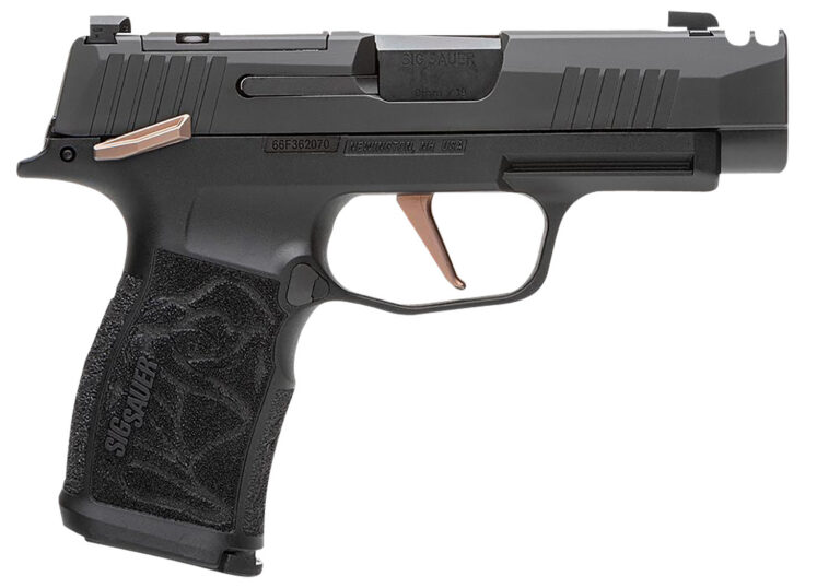 P365-XL ROSE COMP 9MM LUGER SEMI-AUTO HANDGUN P365-XL ROSE COMP 9MM LUGER 3.1'' BBL (2)10RD MAGS BLACK MA