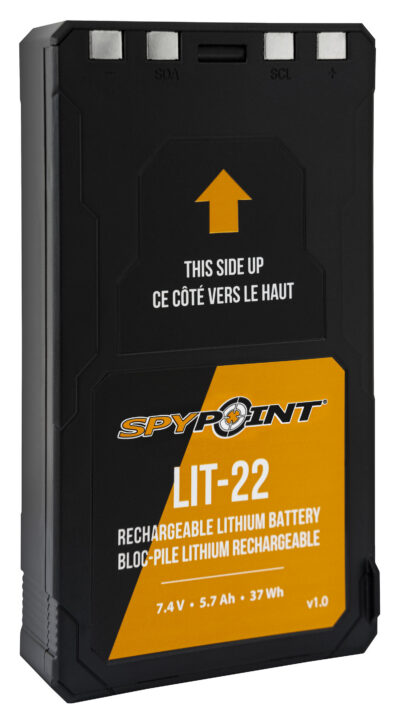 Spypoint Lit 22 Rechargeable Lithium Battery Fits Flex, Flex G-36, Flex Solar