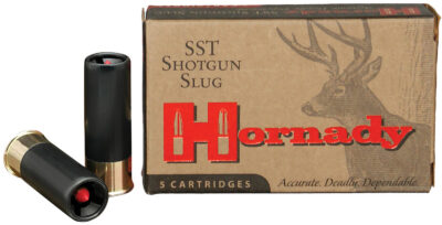 SST 12 GAUGE 2-3/4” 300 GR SABOT SLUG SHOT SHOTGUN AMMO 12 GAUGE 2-3/4” 1-1/8 OZ SABOT SLUG 5/BOX