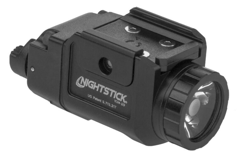 Nightstick TCM10 Compact Weapon-Mounted Light Black Anodized 650 Lumens White LED