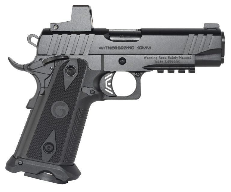 Witness 2311 5" Gov OR 10MM Blk Far-Dot 15+1