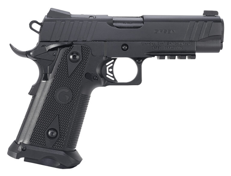 Girsan 395010 Witness2311  10mm Auto 15+1 4.25" Black Steel Barrel, Black Optic/Ready Serrated Black Polymer Frame w/Beavertail & Picatinny Rail, Black Checkered Polymer Grip, Ambidextrous