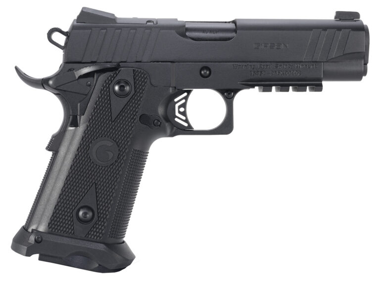 Girsan 395050 Witness2311 45 ACP 11+1 4.25" Black Steel Barrel, Black Serrated Steel Slide, Black Polymer Frame w/Beavertail & Picatinny Rail, Black Checkered Polymer Grip, Ambidextrous