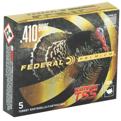 Federal PTSS419F7 Premium Turkey Heavyweight TSS 410Gauge 3″ 13/16oz 7Shot 5 Per Box/10 Case