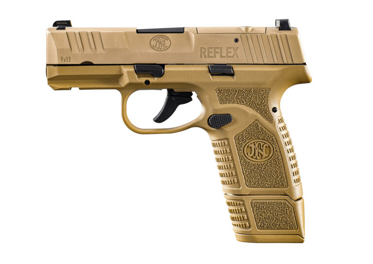 FN REFLEX MRD NMS 9MM 3.3" 15RD FDE