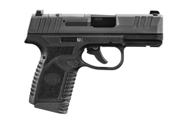 FN 66101414 Reflex MRD Micro-Compact Frame 9mm Luger 10+1, 3.30″ Black Target Crown Steel Barrel, Black PVD Optic Ready/Serrated Steel Slide & Polymer Frame w/Picatinny Rail, Ambidextrous