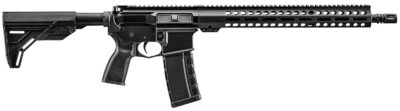 FN 36100740 FN 15 Guardian 5.56x45mm NATO 30+1 16″ Target Grade Barrel, Slick-Side Upper Receiver, 15″ M-Lok Handguard, OEM 6 Position Stock & Grip