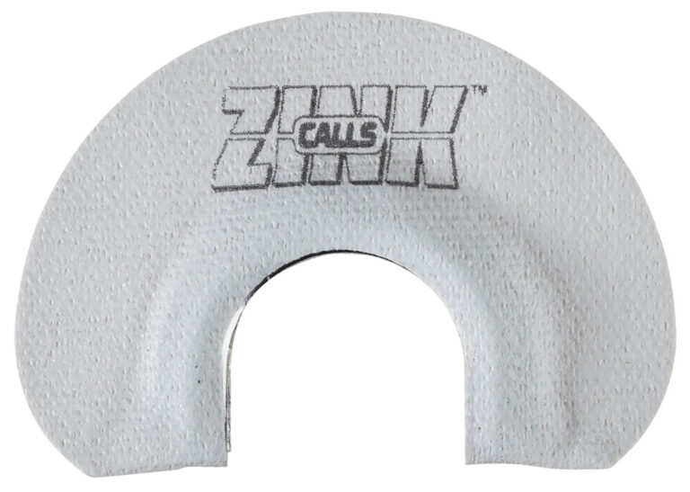 ZINK ZNKZNK312 Lucky Lady Diaphragm Call Triple Reed Turkey Sounds White V-Notch Cut
