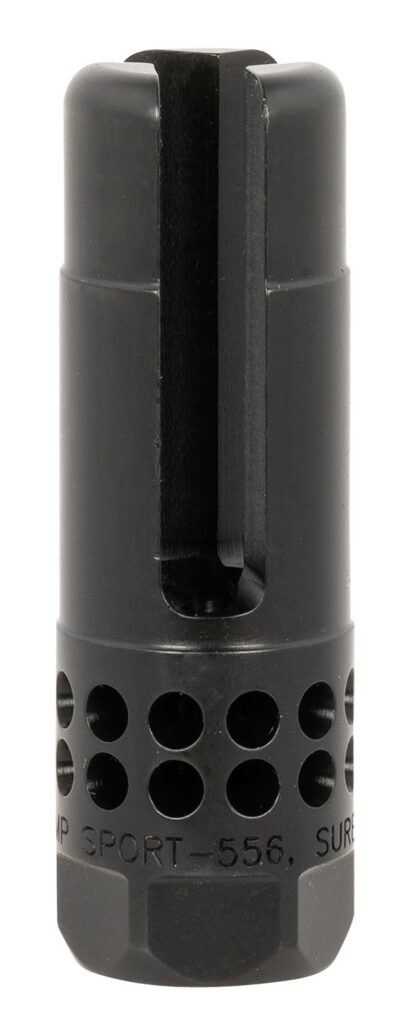 Surefire, WARCOMP SPORT, Flash Hider, 223 Remington/556NATO, 1/2X28, DLC Finish, Black
