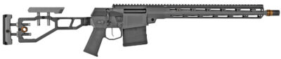 Q LLC FIX6516INGRY The Fix  6.5 Creedmoor 10+1 16″ Lightweight Threaded Barrel, Aluminum Receiver w/Picatinny Rail, Free Floating Q-Sert Handguard, Black Folding Adjustable Folding Stock
