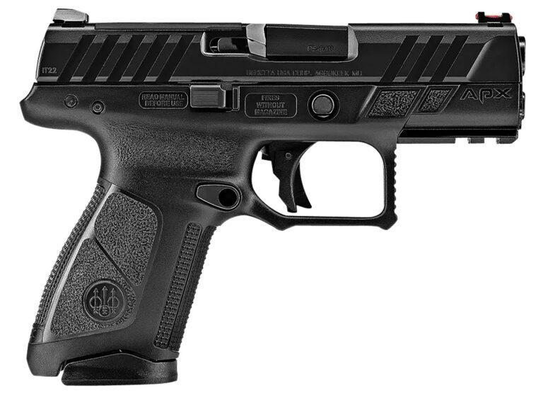 Beretta APX-A1 Compact 9mm Blk Fiber Optic Front Sight (2) 15rd