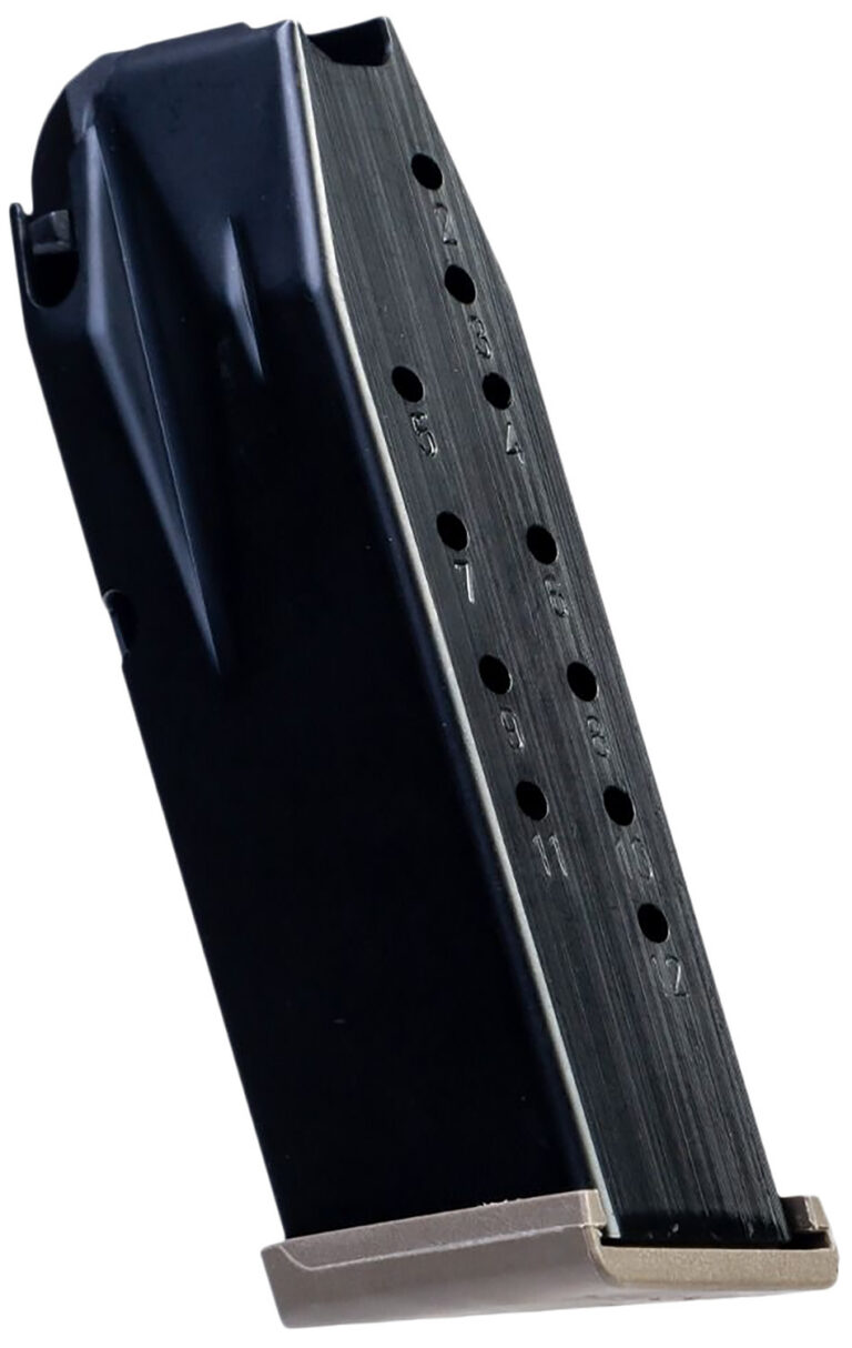 MICRO COMPACT 9MM LUGER HANDGUN MAGAZINE METE MC9 MICRO COMPACT 9MM LUGER 12 ROUND FDE