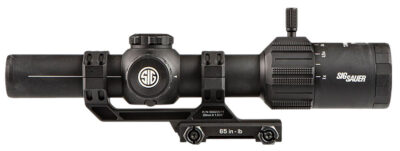 TANGO MSR 1-6X24MM FFP ILLUMINATED RIFLE SCOPE WITH MOUNT TANGO MSR 1-6X24MM FFP ILL BDC 6 RETICLE W/MOUNT BLACK