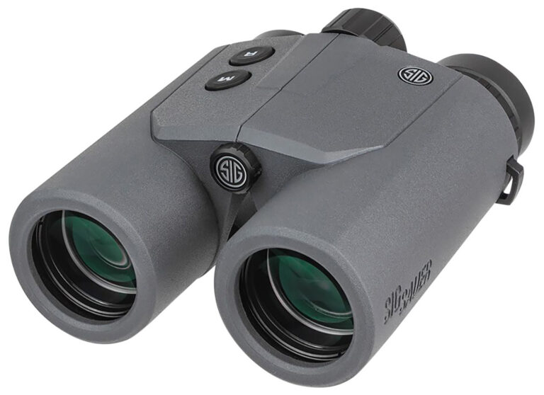 Sig Sauer Electro-Optics SOKCN101 Kilo Canyon Rangefinding Black Rubber Armor 10x 42mm 1200 yds Max Distance LED Display