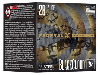 FEDERAL BLACK CLOUD 28GA 3″ 3/4OZ 3 AMMO 25RD