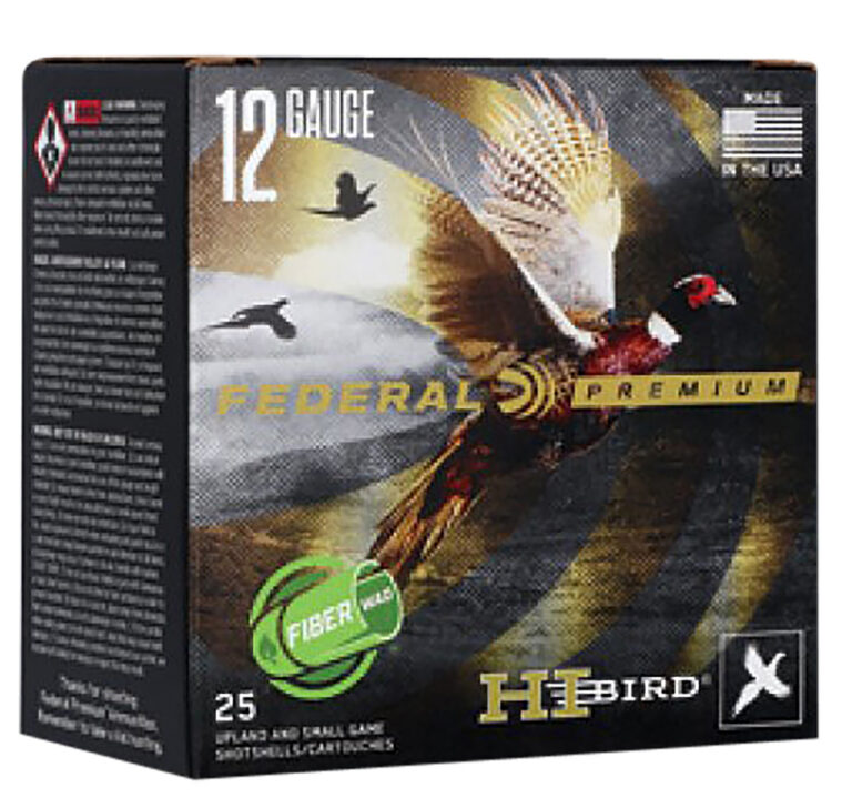Federal HVF12HW5 Federal Premium Hi-Bird 12Gauge 2.75" 1 1/4oz 5Shot 25 Per Box/10 Case
