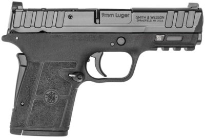 Smith & Wesson 13733 Equalizer  Micro-Compact 9mm Luger 10+1 3.68″ Black Armornite Steel Barrel, Optic Ready/Serrated Slide, Black Polymer Frame w/Picatinny Rail, Black Textured Polymer Grips