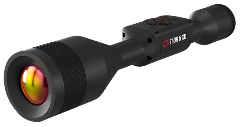 ATN TIWST51250A Thor 5 XD  Thermal Rifle Scope, Black Anodized 2-20x Smart Mil Dot Reticle w/Zoom, 1280x1024 12 Micron Resolution