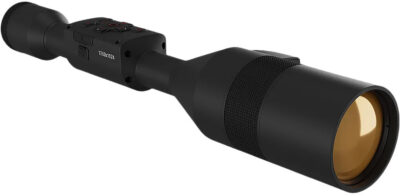ATN TIWST51210LRF Thor 5 XD LRF Thermal Rifle Scope, Black Anodized 4-40x, Smart Mil Dot Reticle w/Zoom, 1280×1024, 60 fps Resolution, Features Laser Rangefinder