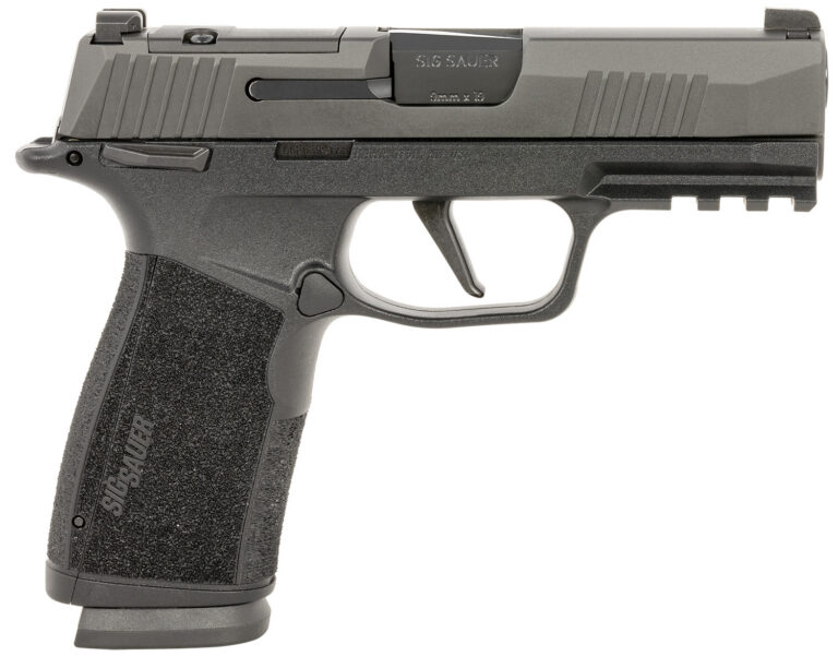SIG SAUER P365 X MACRO 9MM PSTL 3.7" MANUAL SAFETY, OPTIC READY 2-17RD MAGAZINES