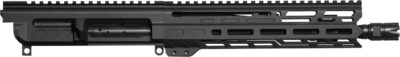 CMMG 55B8D86AB Dissent MK4 5.56x45mm NATO 10.50″, Left Side Charging Handle, Armor Black, Zeroed Blast Comp, 9.60″ M-LOK Handguard, Picatinny End Plate, Fits AR-Platform *UPPER ONLY