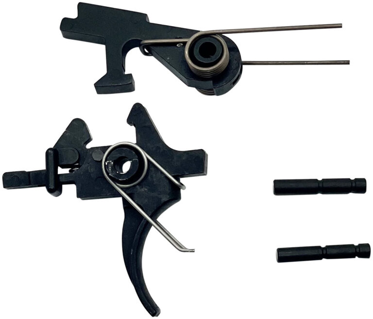 LBE Unlimited AR2STG Replacement Trigger Two-Stage Group, Curved Adj., Fits AR-15 LBE Unlimited AR2STG Replacement Trigger Two-Stage Group, Curved Adj., Fits AR-15