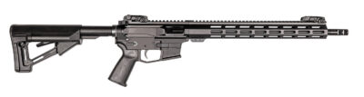 ArmaLite  M-15 PDW 9mm Luger 33+1 16″, Black, Muzzle Brake, Magpul Furniture, STR Stock, MOE+ Grip, MBUS Sights (Glock Mag Compatible)
