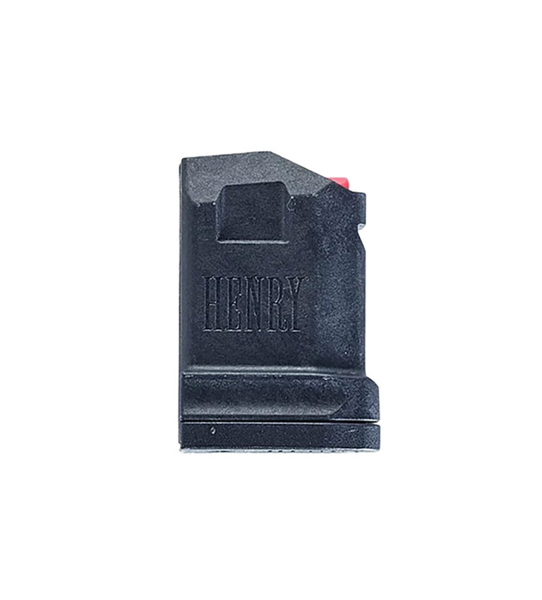 H027 HOMESTEADER 9MM LUGER RIFLE MAGAZINE HOMESTEADER 9MM LUGER 5 ROUND MAGAZINE BLACK