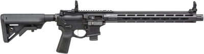 Springfield Armory STV91609BLC SAINT Victor 9mm Luger 16″ 10+1, Black, B5 Sytems Bravo Stock & Type 23 Grip, Flip-Up Sights, Blast Diverter