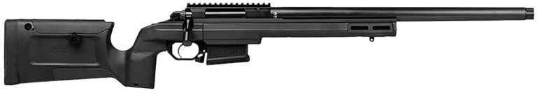 Aero Precision SOLUS, Bravo Rifle, Bolt Action, 308 Winchester, 20" Threaded Barrel, Threaded 5/8x24, Anodized Finish, Black, KRG Bravo Chassis, AICS Magazine Compatibility, M-LOK Forend, Solus Single Stage Trigger, 5 Rounds