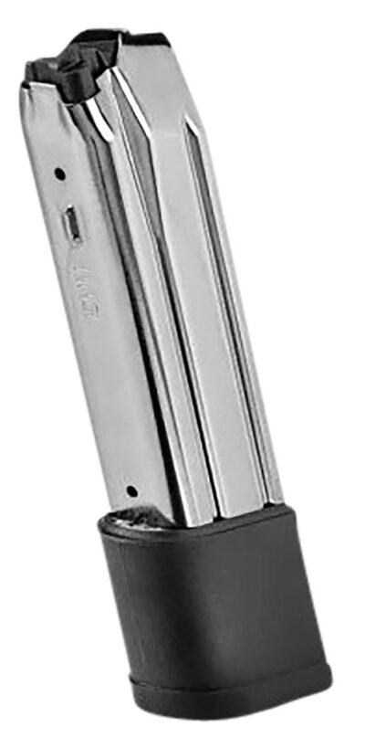 FN 20100732 510 Replacement Magazine 22rd Extended Floorplate 10mm Auto Fits FN 510 Tactical Stainless/Black Stainless Steel
