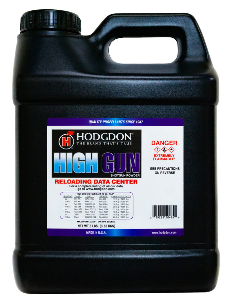 Hodgdon High Gun Shotgun/Pistol Powder 8 lb