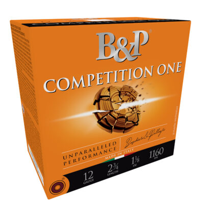 B&P Ammunition 12B1CP9 Competition One  12Gauge 2.75″ 1oz 9Shot 25 Per Box/10 Case