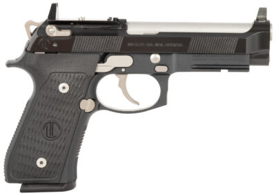Langdon Tactical Tech LTT92ETJNRR Beretta 92 Elite  9mm Luger 18+1 4.70″ Stainless Steel Barrel, Black Optic Cut/Serrated Steel Slide, Black Cerakote Frame w/Picatinny Rail, Black VZ G10 Grip
