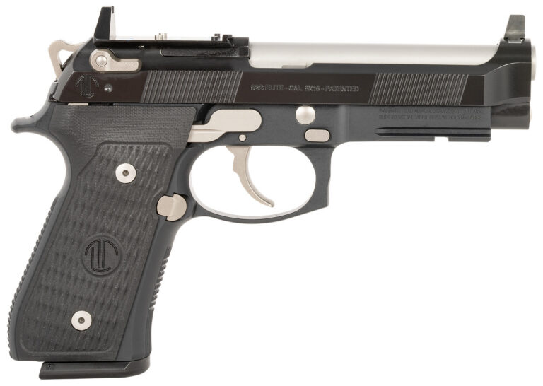 Langdon Tactical Tech LTT92ETJNRR Beretta 92 Elite 9mm Luger 18+1 4.70" Stainless Steel Barrel, Black Optic Cut/Serrated Steel Slide, Black Cerakote Frame w/Picatinny Rail, Black VZ G10 Grip