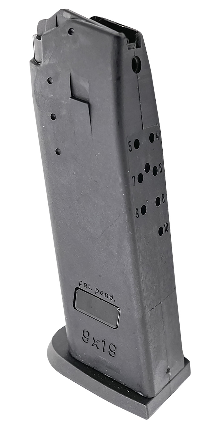 HK 50248611 USP Black Detachable 10rd 9mm Luger (Full Size)
