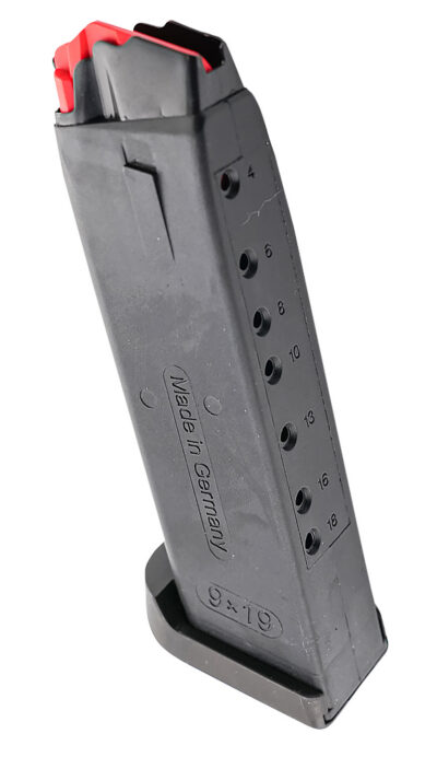 HK 50259081 USP  Black Detachable 18rd 9mm Luger for H&K USP/USP Tactical/USP Elite/USP Expert