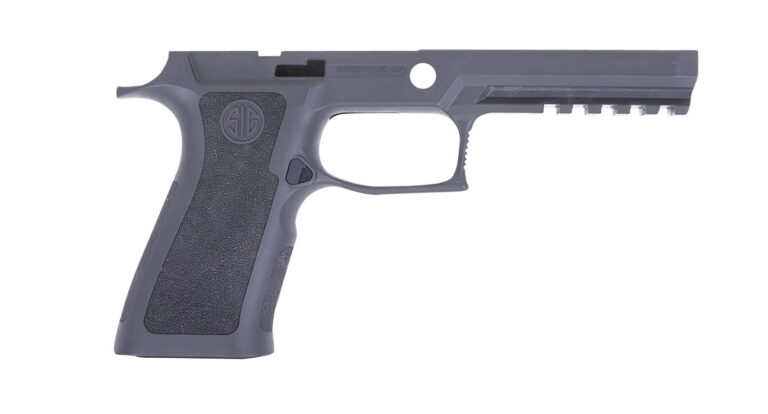Sig Sauer 8900036 P320 Grip Module X-Series TXG (Medium Grip Module), 9mm Luger, Tungsten Infused Heavy Polymer, Fits Full Size Sig P320 (4.70")