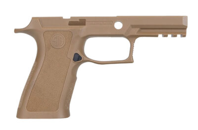 Sig Sauer GRIPMODXCA943MCOY P320 Grip Module X-Series Carry (Medium Size Module), 9mm Luger/40 S&W/357 Sig, Coyote Polymer, Fits Sig P320 (3.90″ & 4.70″)