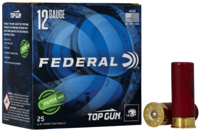 Federal GMT12178 Premium Paper Wad 12Gauge 2.75″ 1oz 8Shot 25 Per Box/10 Case