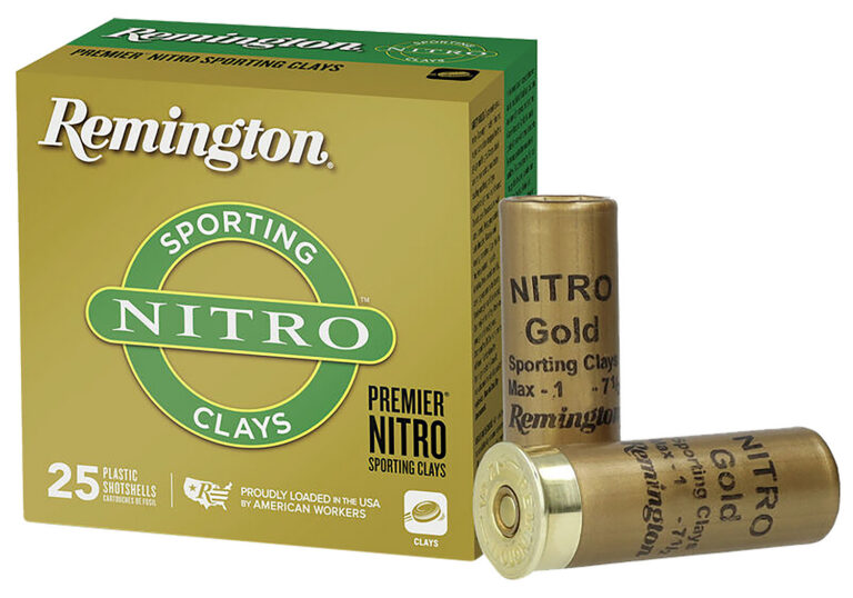 PREMIER NITRO SPORTING CLAYS 12 GA 2-3/4'' #7.5 SHOT SHOTGUN AMMO PREMIER NITRO SC 12GA 2-3/4'' 1OZ #7.5 SHOT 1290  FPS 25/BOX