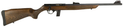 Rossi RB22L1811WD RB22  Full Size 22 LR 10+1 18″ Matte Black Steel Barrel, Dovetail Base Steel Receiver, Hardwood Monte Carlo Stock